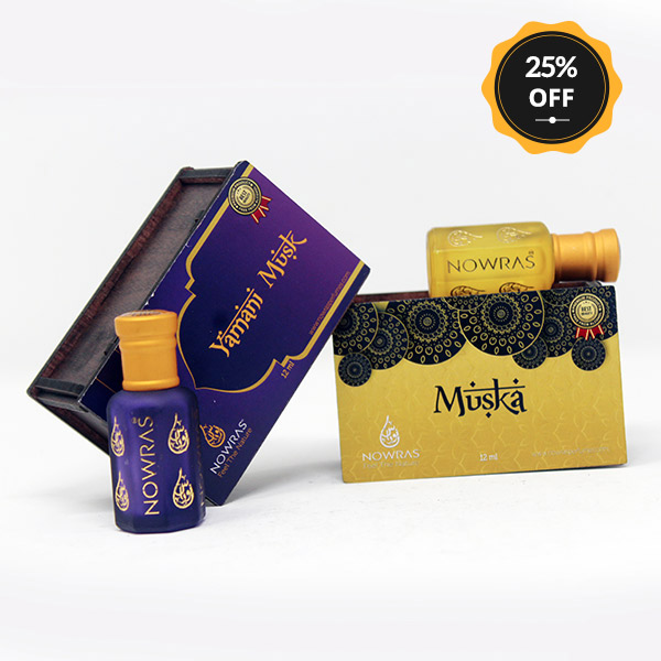 Yamani Musk + Muska, Pack of 2